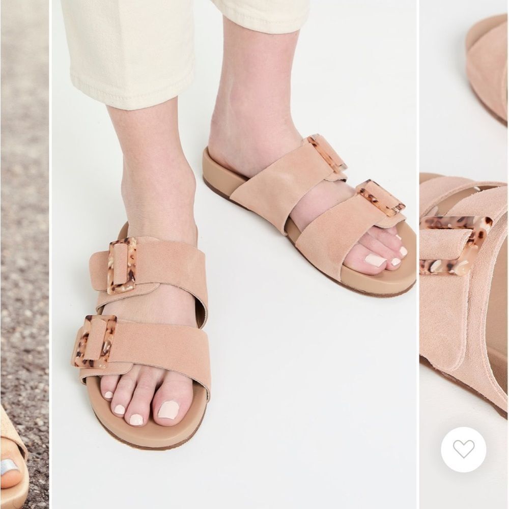 Kaanas Kuala Sandals in Blush